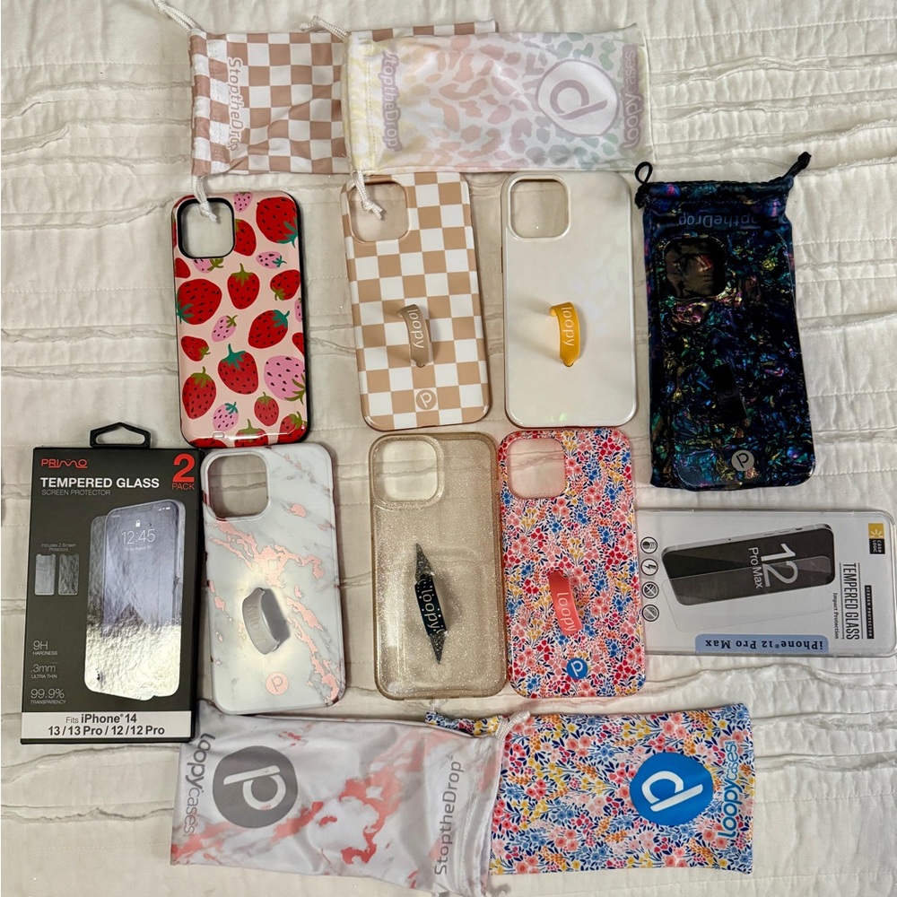 HUGE LOT Loopy iPhone 12 Pro Max phone case